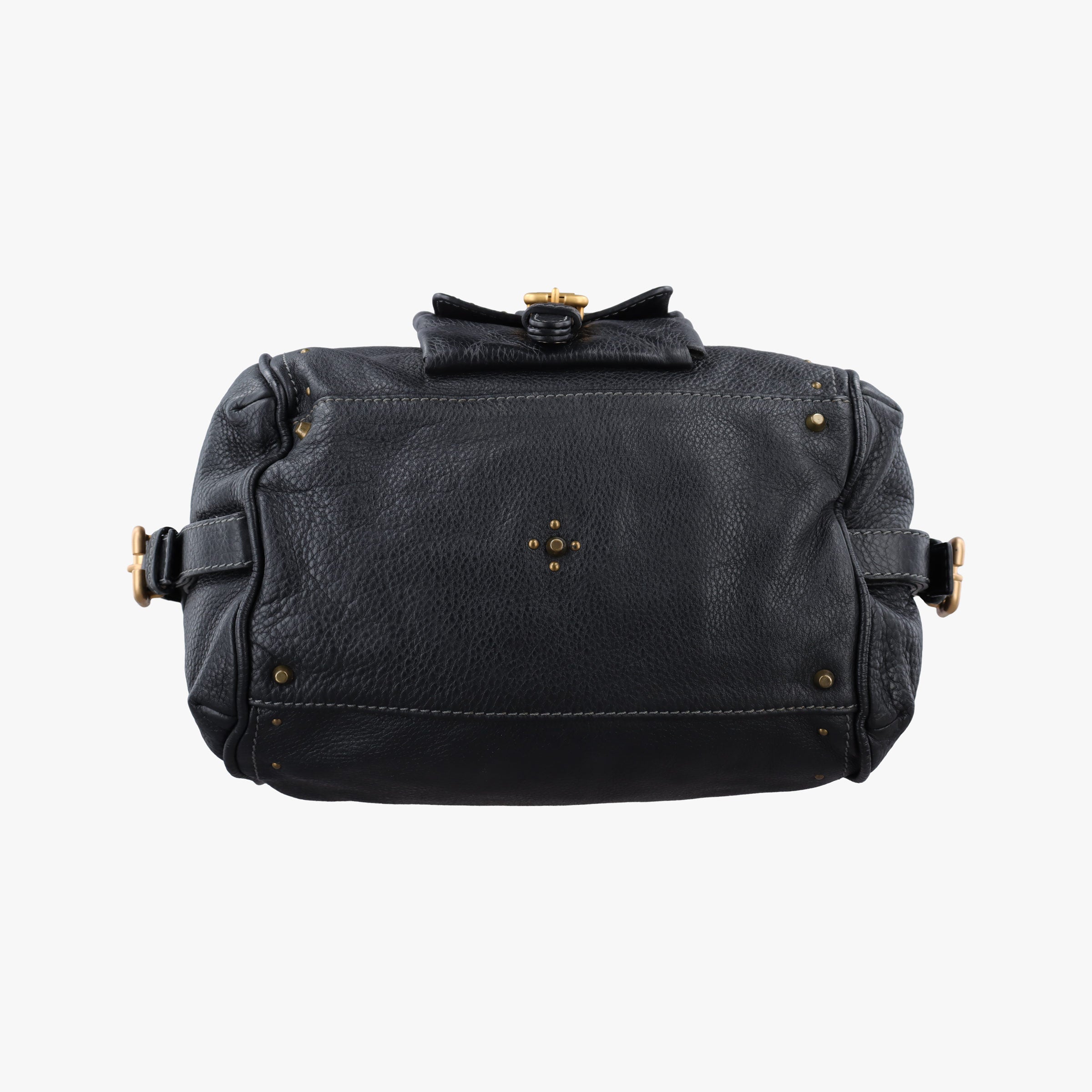Vintage Chloe Paddington Black Leather  handbag | stylenewstar