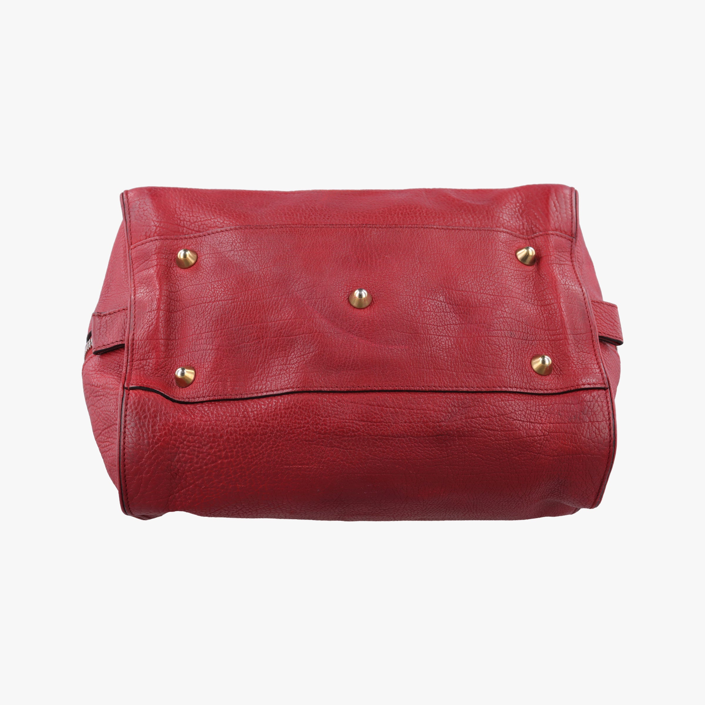 Pre-owned Chloe Paddington Red Leather  shoulderbag | stylenewstar