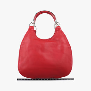 Pre-owned Christian Dior Hobo Red Leather  handbag | stylenewstar