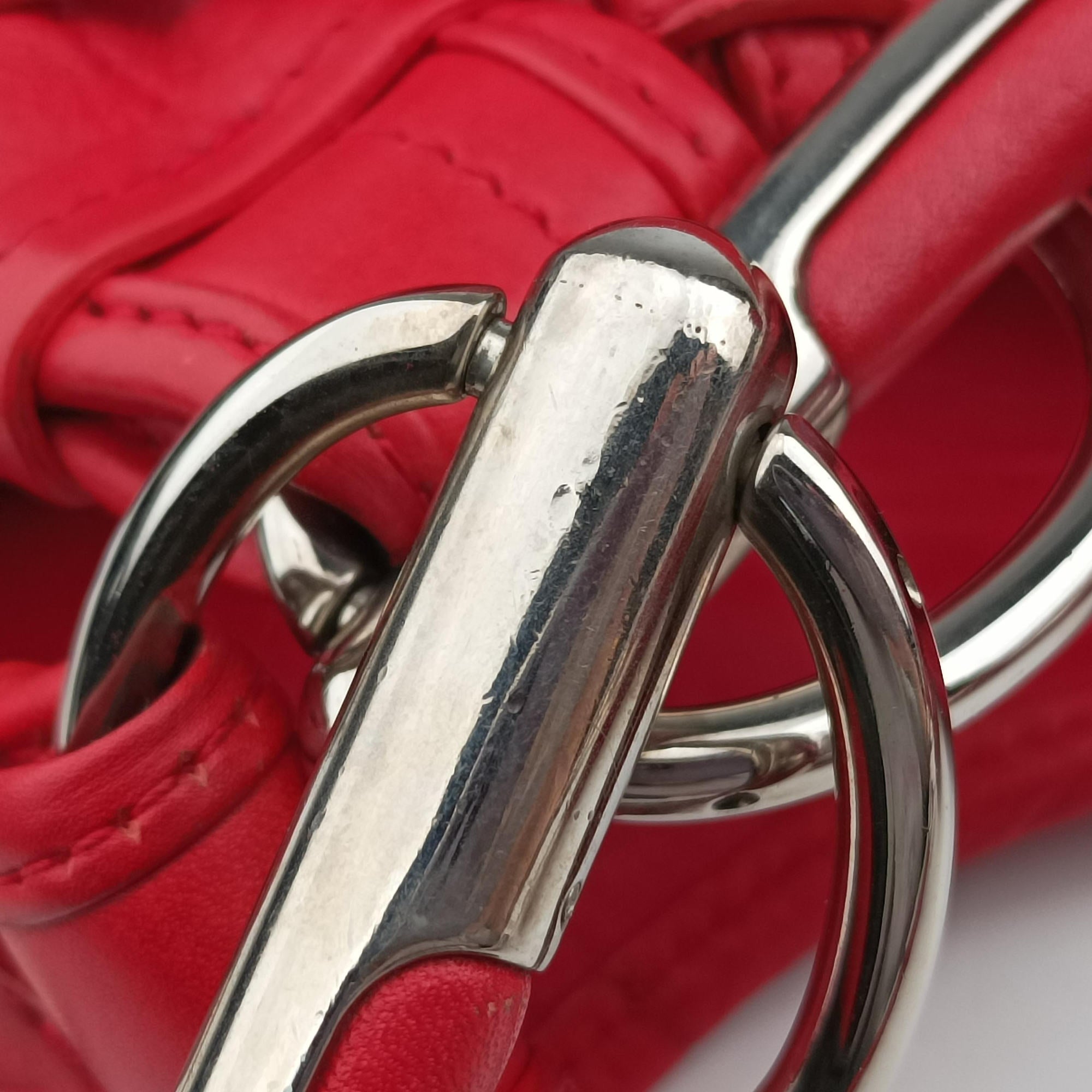 Pre-owned Christian Dior Hobo Red Leather  handbag | stylenewstar