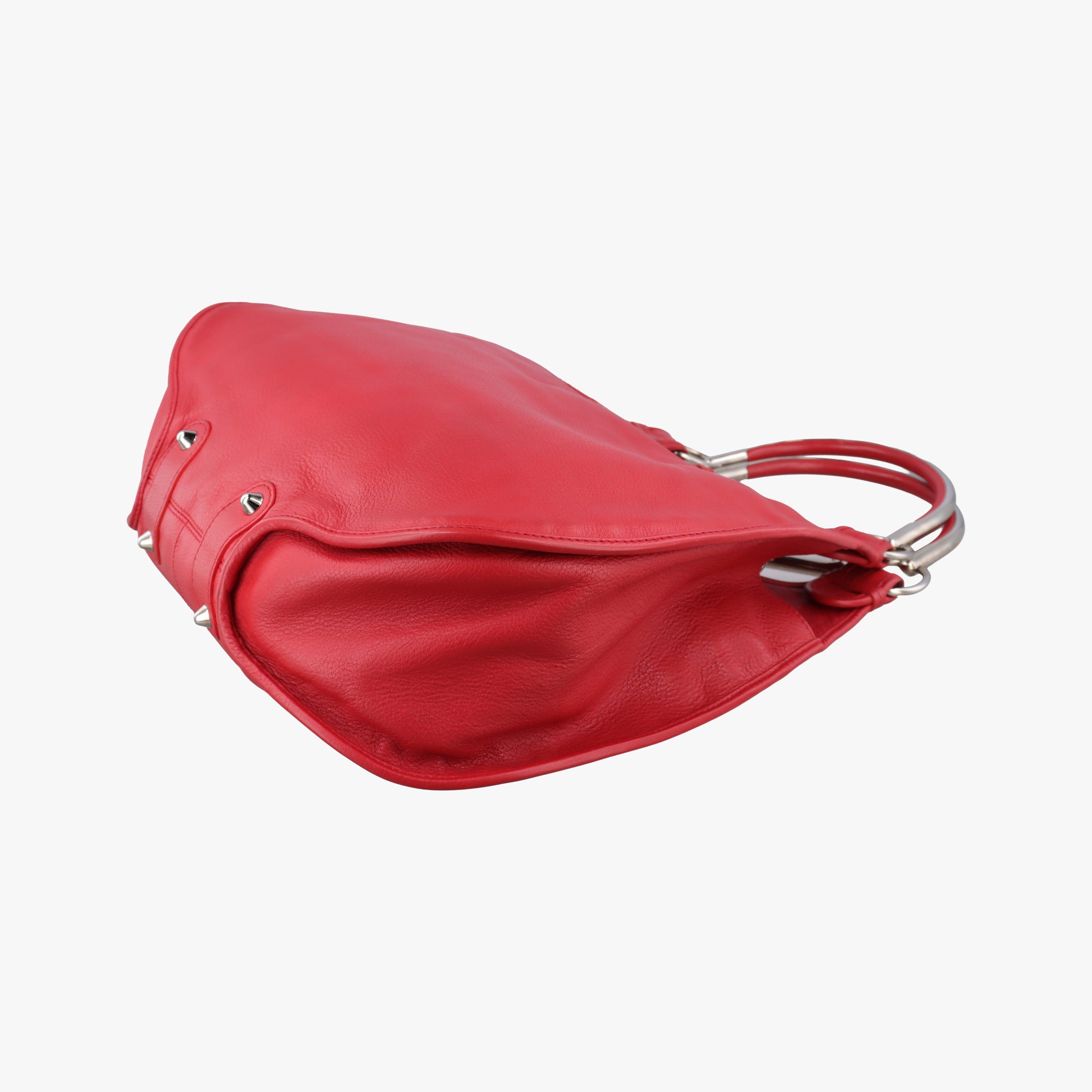 Pre-owned Christian Dior Hobo Red Leather  handbag | stylenewstar