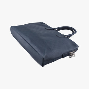 Pre-owned Louis Vuitton Porte Documents Jour Noir Damier Graphite N48224 handbag | stylenewstar