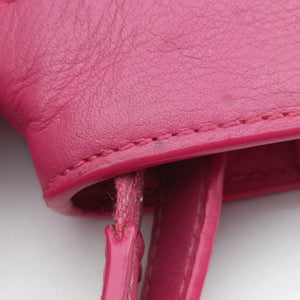 Pre-owned Christian Dior Street Chic Trotter Beige × Rose Red Canvas×Leather  handbag | stylenewstar