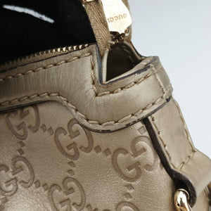 Pre-owned Gucci Sukey Golden Leather 247902 shoulderbag | stylenewstar