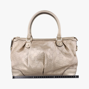 Pre-owned Gucci Sukey Golden Leather 247902 shoulderbag | stylenewstar