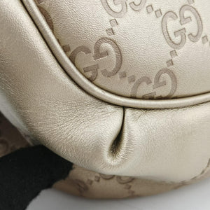 Pre-owned Gucci Sukey Golden Leather 247902 shoulderbag | stylenewstar