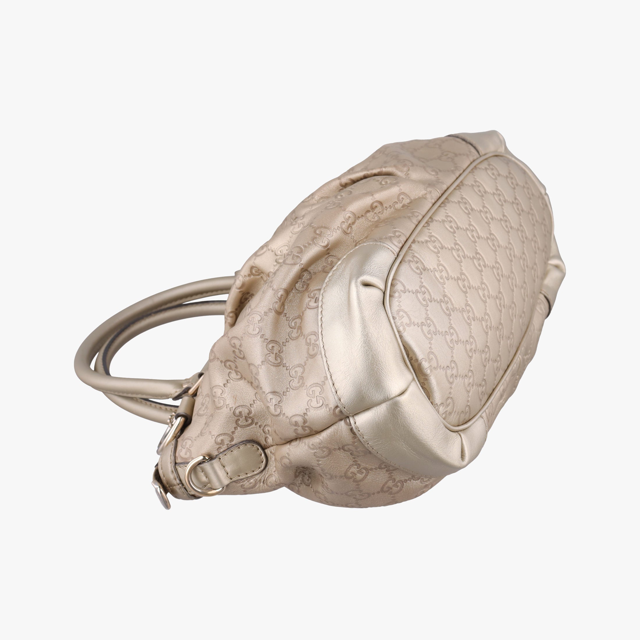 Pre-owned Gucci Sukey Golden Leather 247902 shoulderbag | stylenewstar