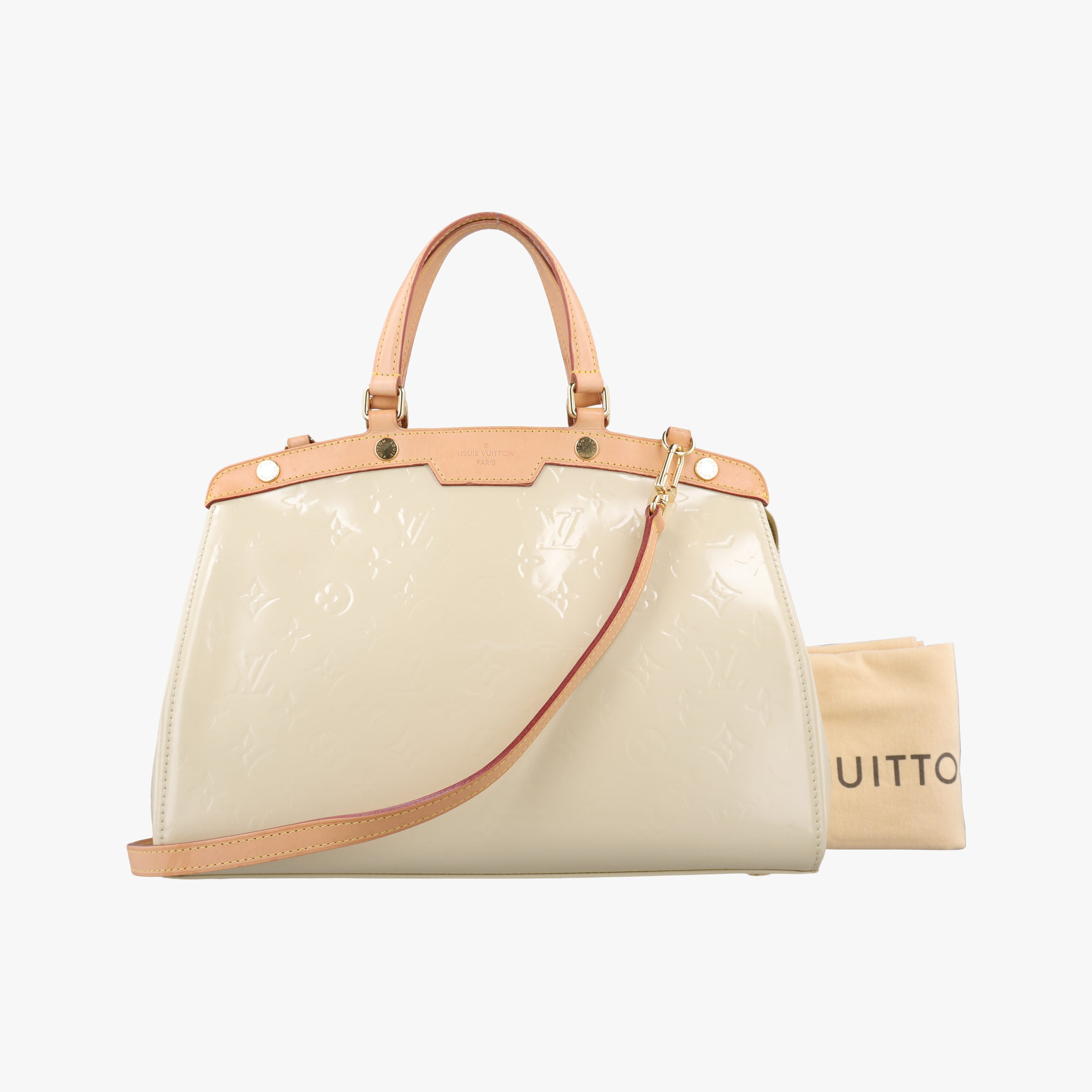 Pre-owned Louis Vuitton Brea MM Broncorail Vernis M91456 shoulderbag | stylenewstar