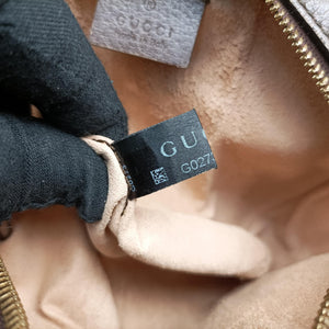 Pre-owned Gucci Ophidia Brown×beige×multi PVC coated canvas×Leather 550618 shoulderbag | stylenewstar