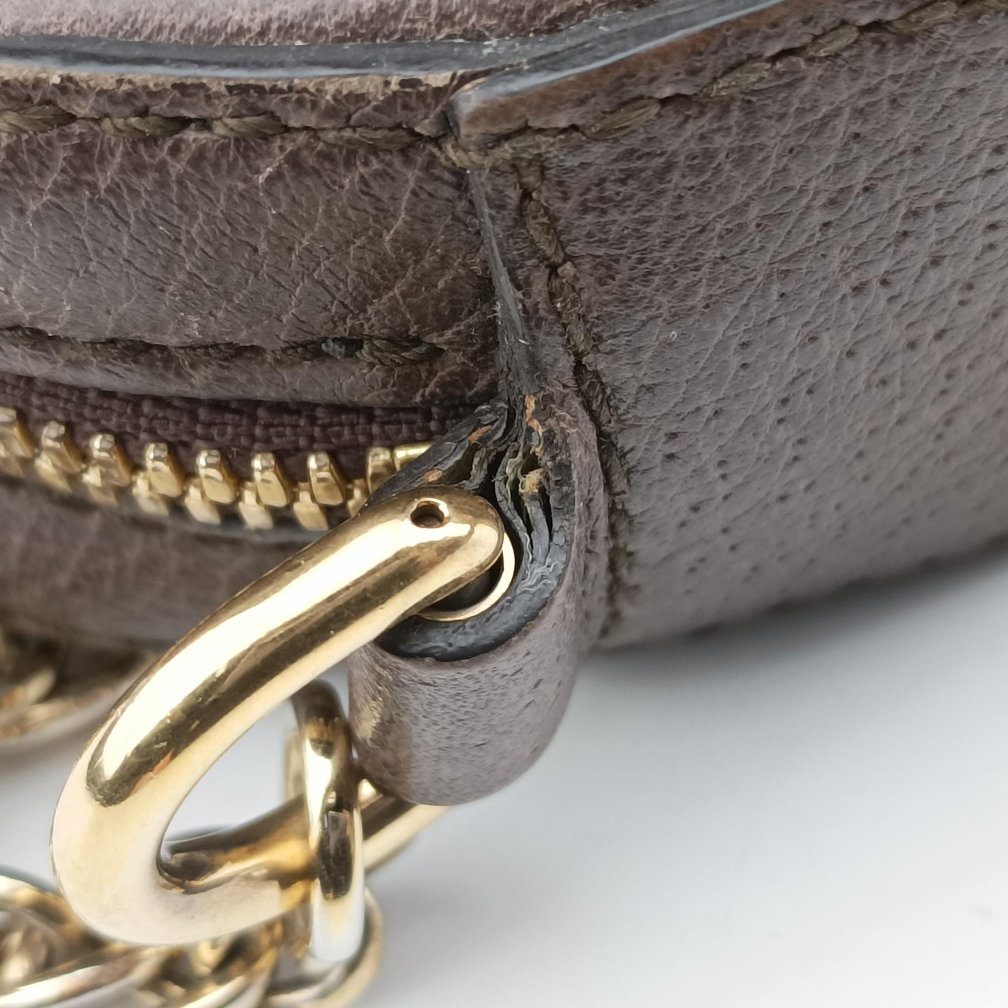 Pre-owned Gucci Ophidia Brown×beige×multi PVC coated canvas×Leather 550618 shoulderbag | stylenewstar