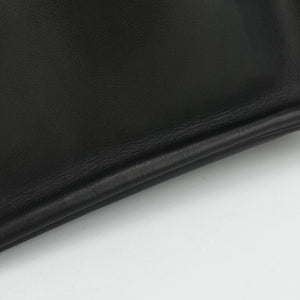 Pre-owned Hermes Hebdo Reporter Black Evergrain Leather  shoulderbag | stylenewstar