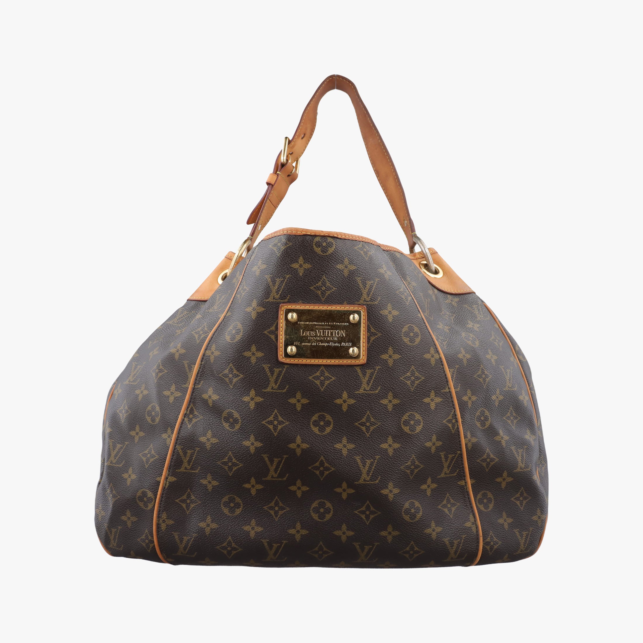 Pre-owned Louis Vuitton GALLIERA PM Brown Monogram Canvas M56382 shoulderbag | stylenewstar