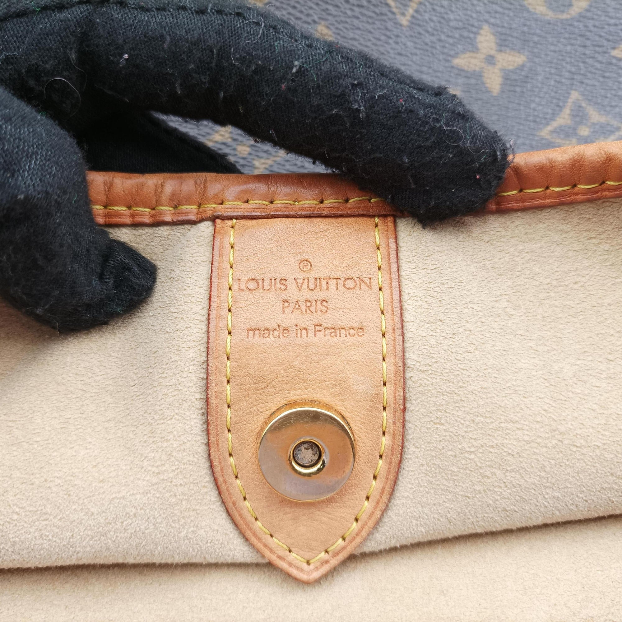 Pre-owned Louis Vuitton GALLIERA PM Brown Monogram Canvas M56382 shoulderbag | stylenewstar
