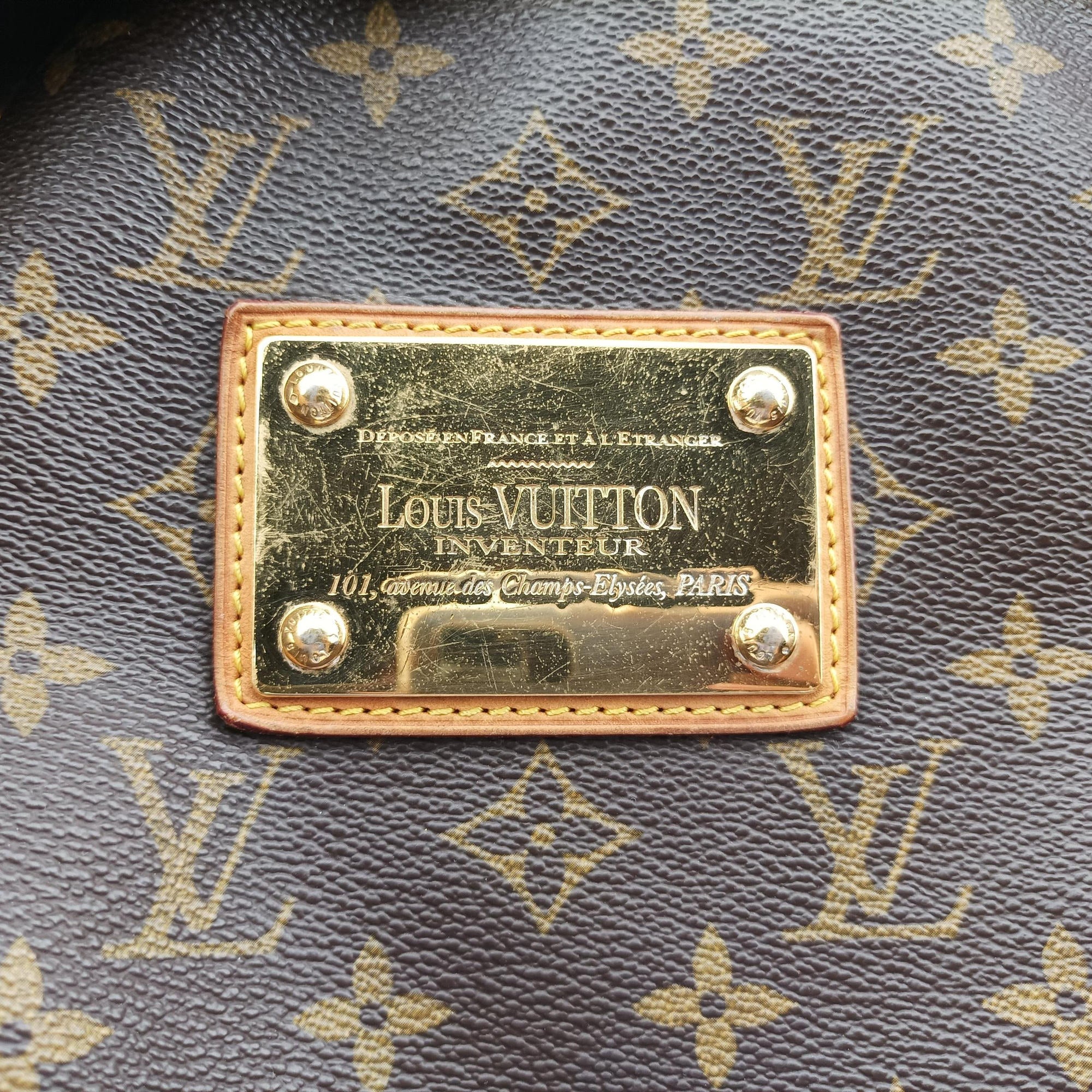Pre-owned Louis Vuitton GALLIERA PM Brown Monogram Canvas M56382 shoulderbag | stylenewstar