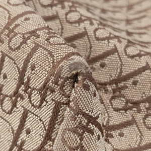 Pre-owned Christian Dior Street Chic Messenger Brown ×Beige Jacquard Canvas×Leather  shoulderbag | stylenewstar