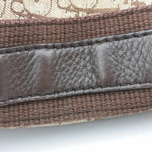 Pre-owned Christian Dior Street Chic Messenger Brown ×Beige Jacquard Canvas×Leather  shoulderbag | stylenewstar