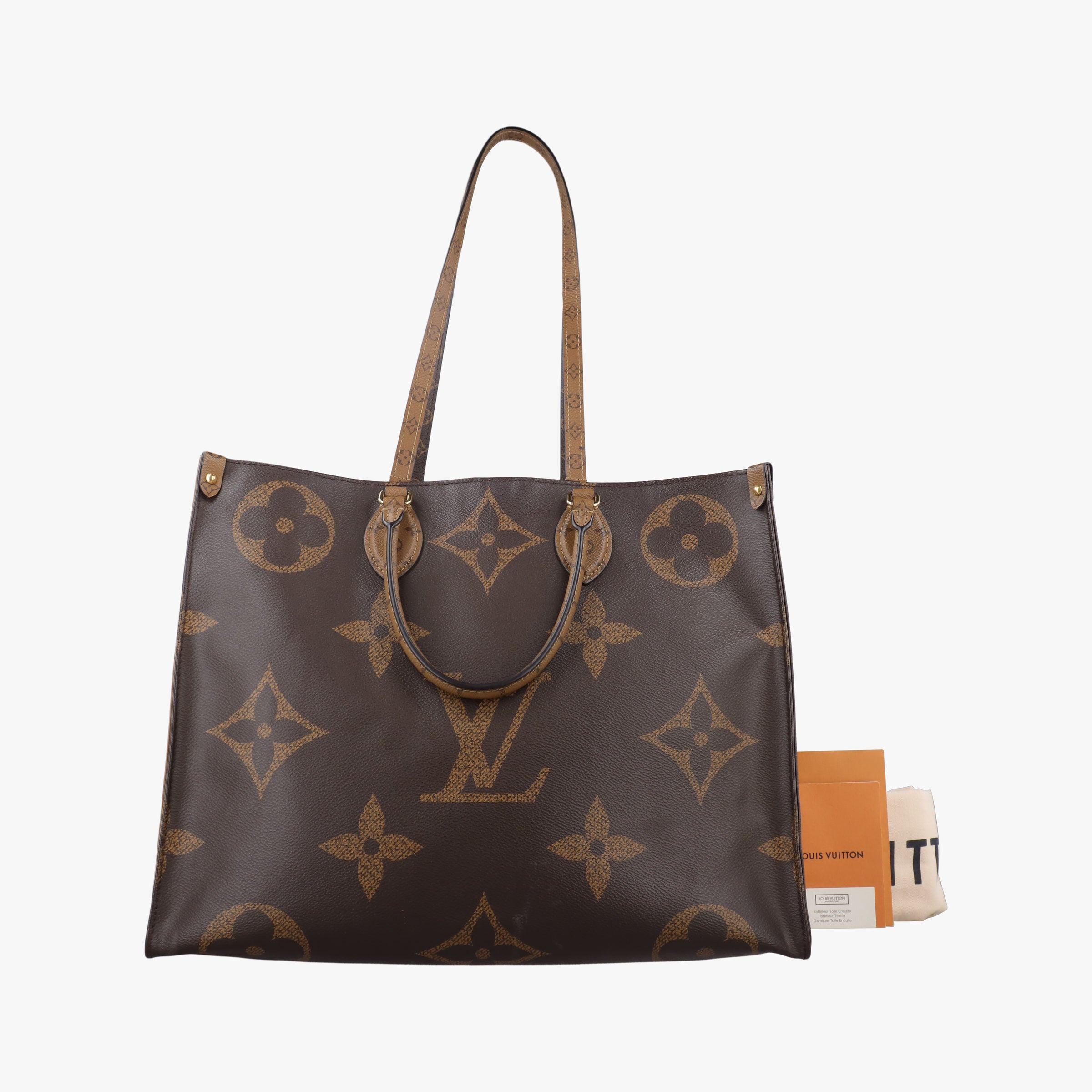Pre-owned Louis Vuitton On the Go GM Brown Monogram Canvas M45320 shoulderbag | stylenewstar