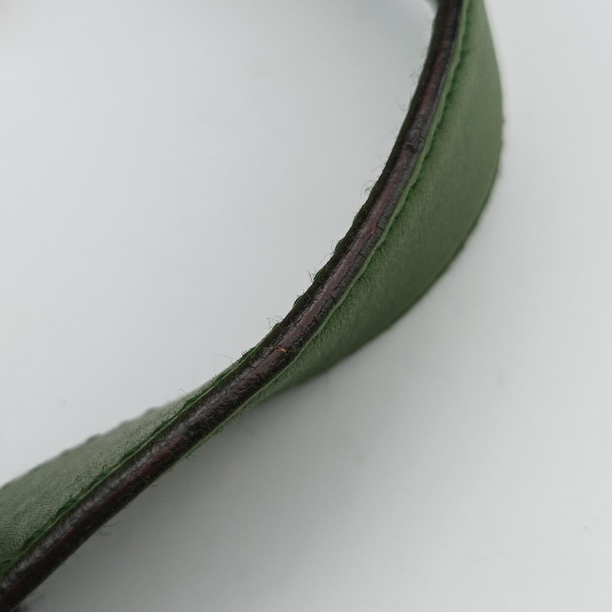Secondhand Gucci Piston Lock Jackie Hobo Green Suede × Canvas 120885 shoulderbag | stylenewstar