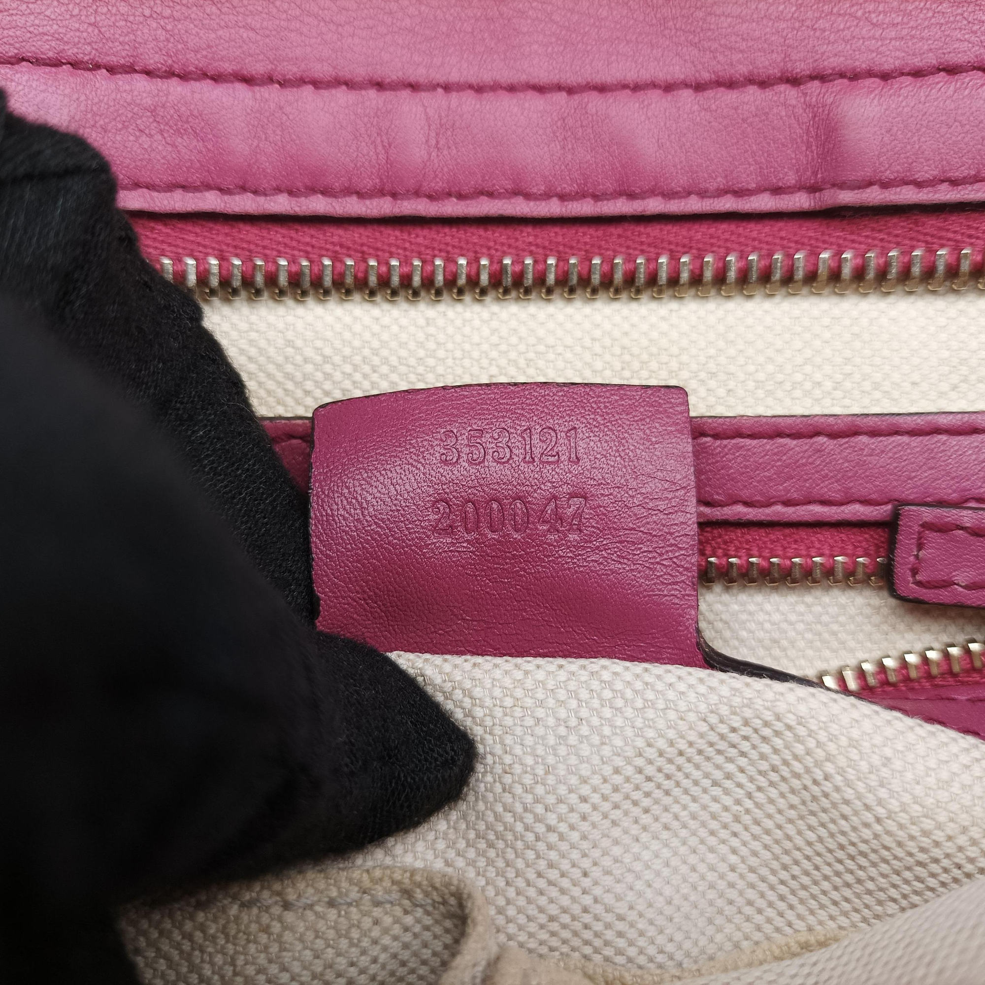 Pre-owned Gucci Bree Microguccissima Purple Leather 353121 shoulderbag | stylenewstar