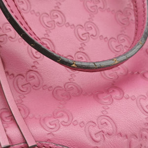 Pre-owned Gucci Bree Microguccissima Purple Leather 353121 shoulderbag | stylenewstar
