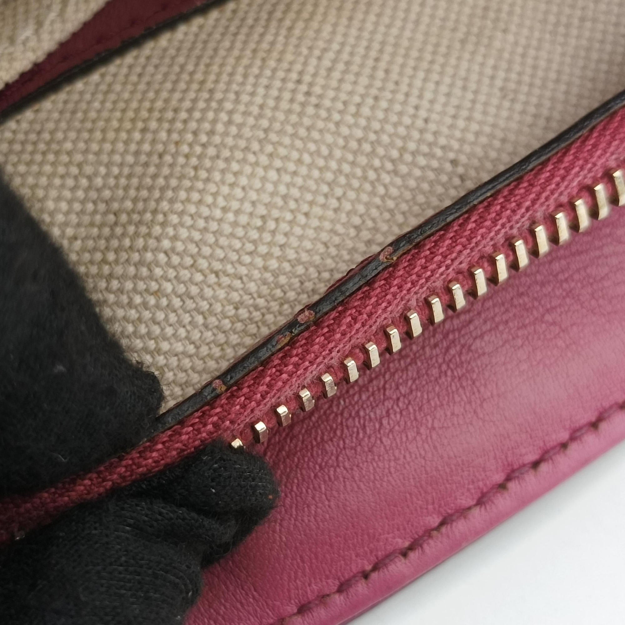 Pre-owned Gucci Bree Microguccissima Purple Leather 353121 shoulderbag | stylenewstar