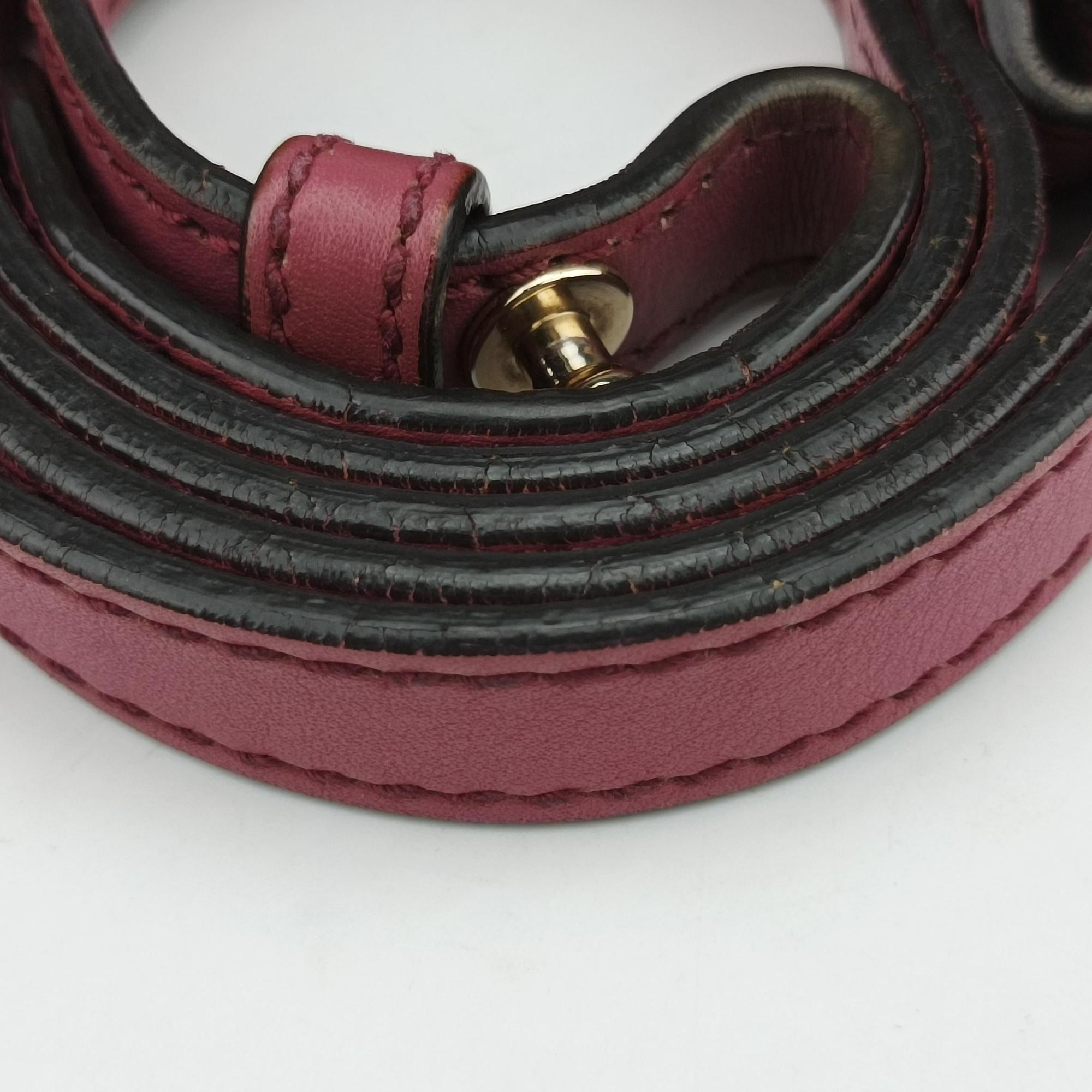 Pre-owned Gucci Bree Microguccissima Purple Leather 353121 shoulderbag | stylenewstar
