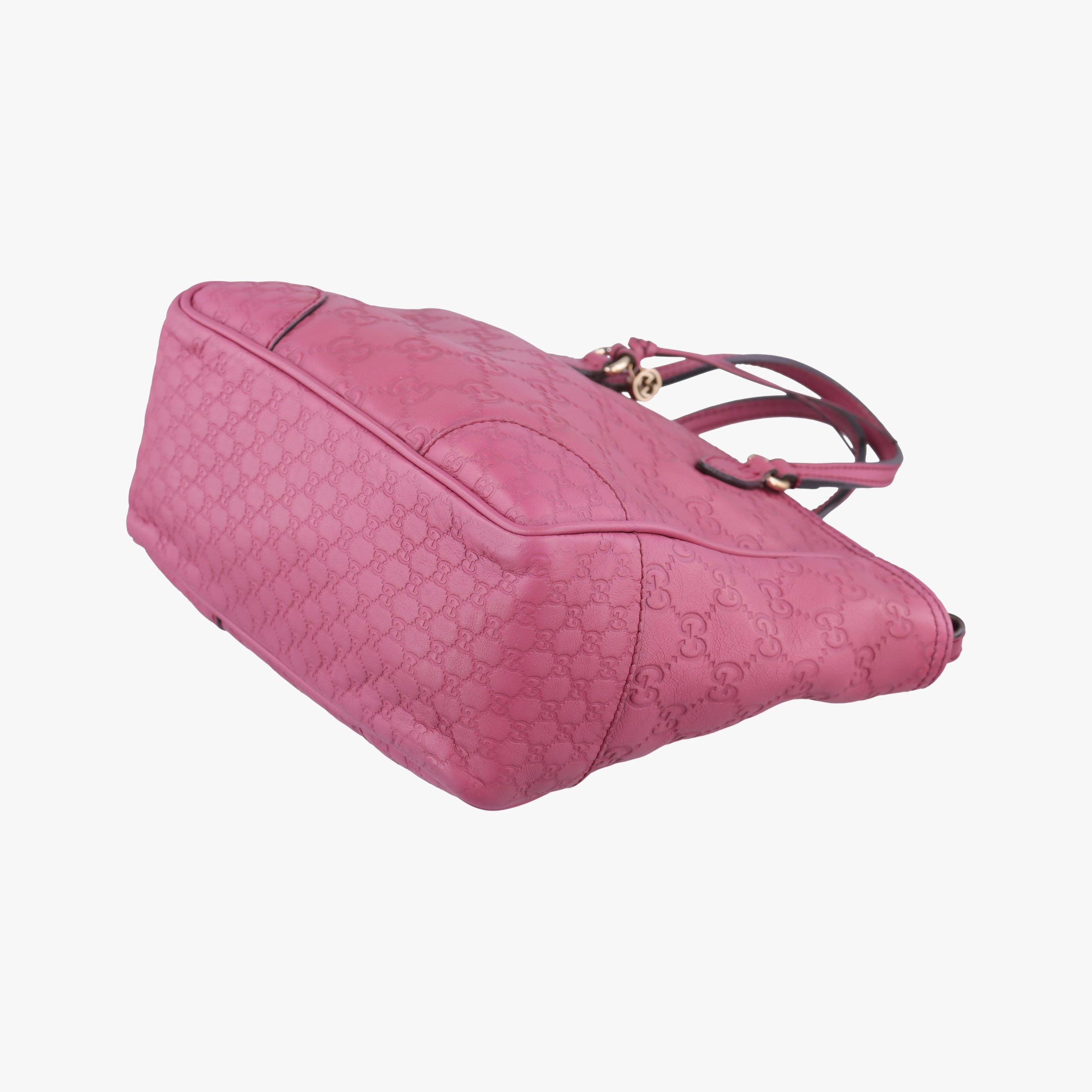 Pre-owned Gucci Bree Microguccissima Purple Leather 353121 shoulderbag | stylenewstar