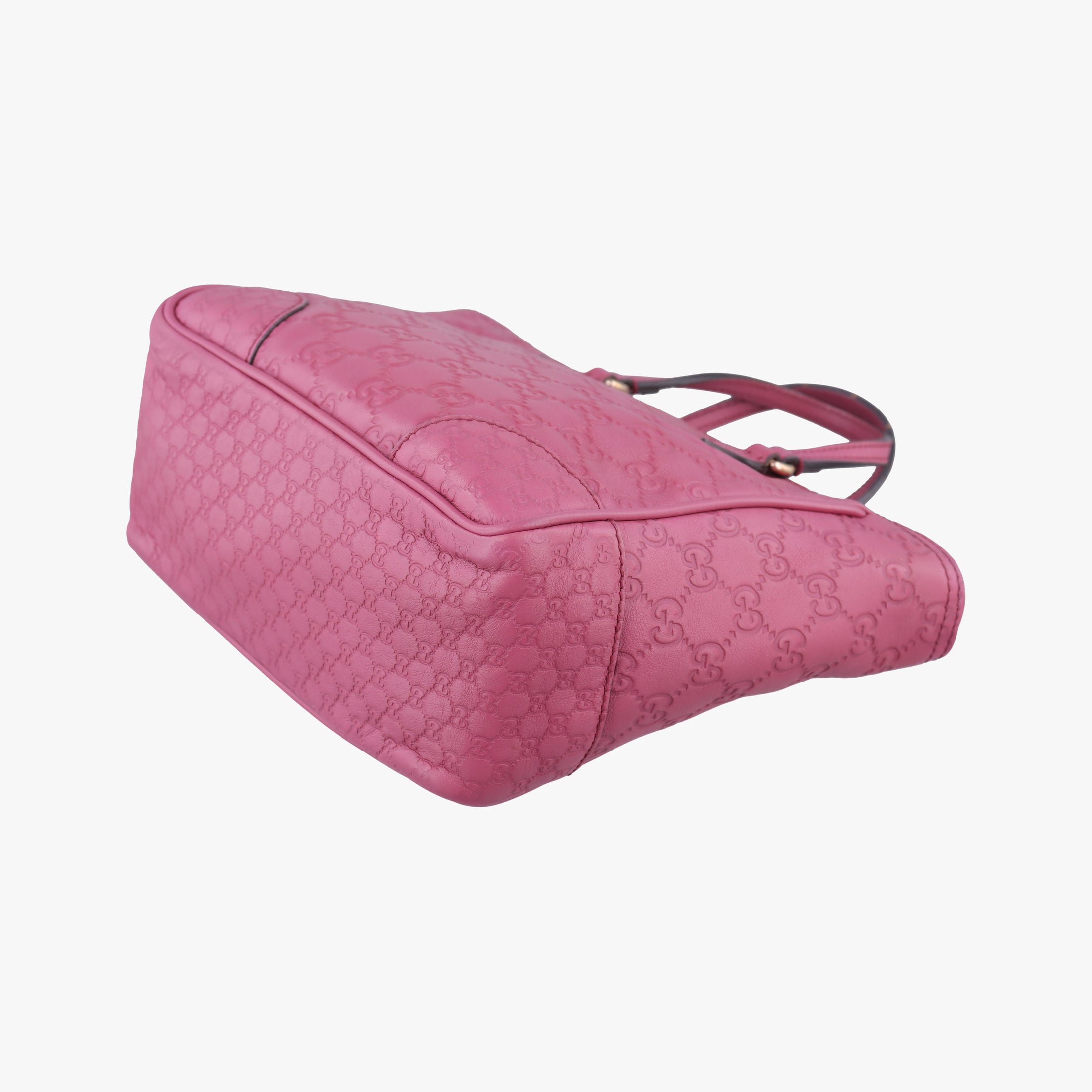 Pre-owned Gucci Bree Microguccissima Purple Leather 353121 shoulderbag | stylenewstar