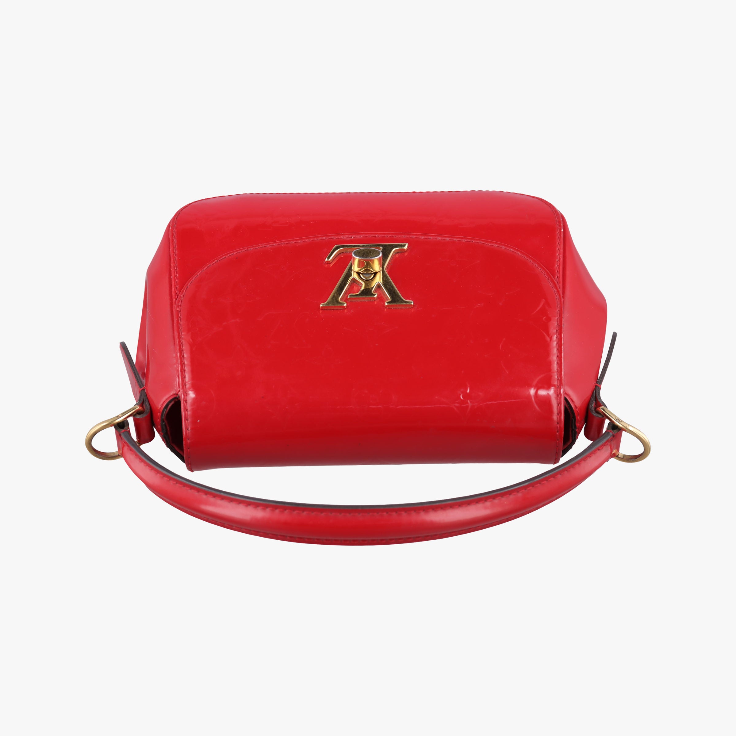 Secondhand Louis Vuitton PASADENA CERISE Vernis M90944 shoulderbag | stylenewstar