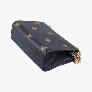 Pre-owned Gucci Padlock Black Leather 432182 shoulderbag | stylenewstar