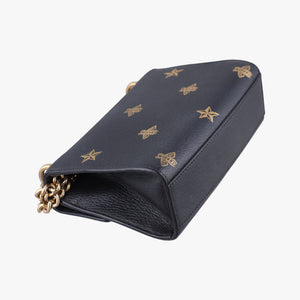 Pre-owned Gucci Padlock Black Leather 432182 shoulderbag | stylenewstar