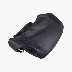 Secondhand Hermes Chiquita 90 Black Evergrain Leather  bum bag/waist bag | stylenewstar