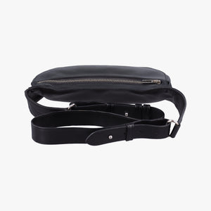 Secondhand Hermes Chiquita 90 Black Evergrain Leather  bum bag/waist bag | stylenewstar