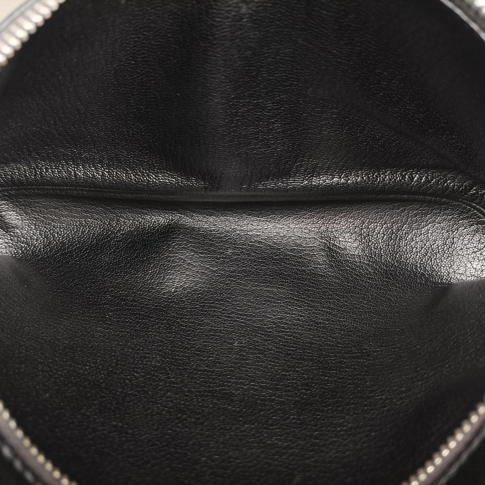 Secondhand Hermes Chiquita 90 Black Evergrain Leather  bum bag/waist bag | stylenewstar
