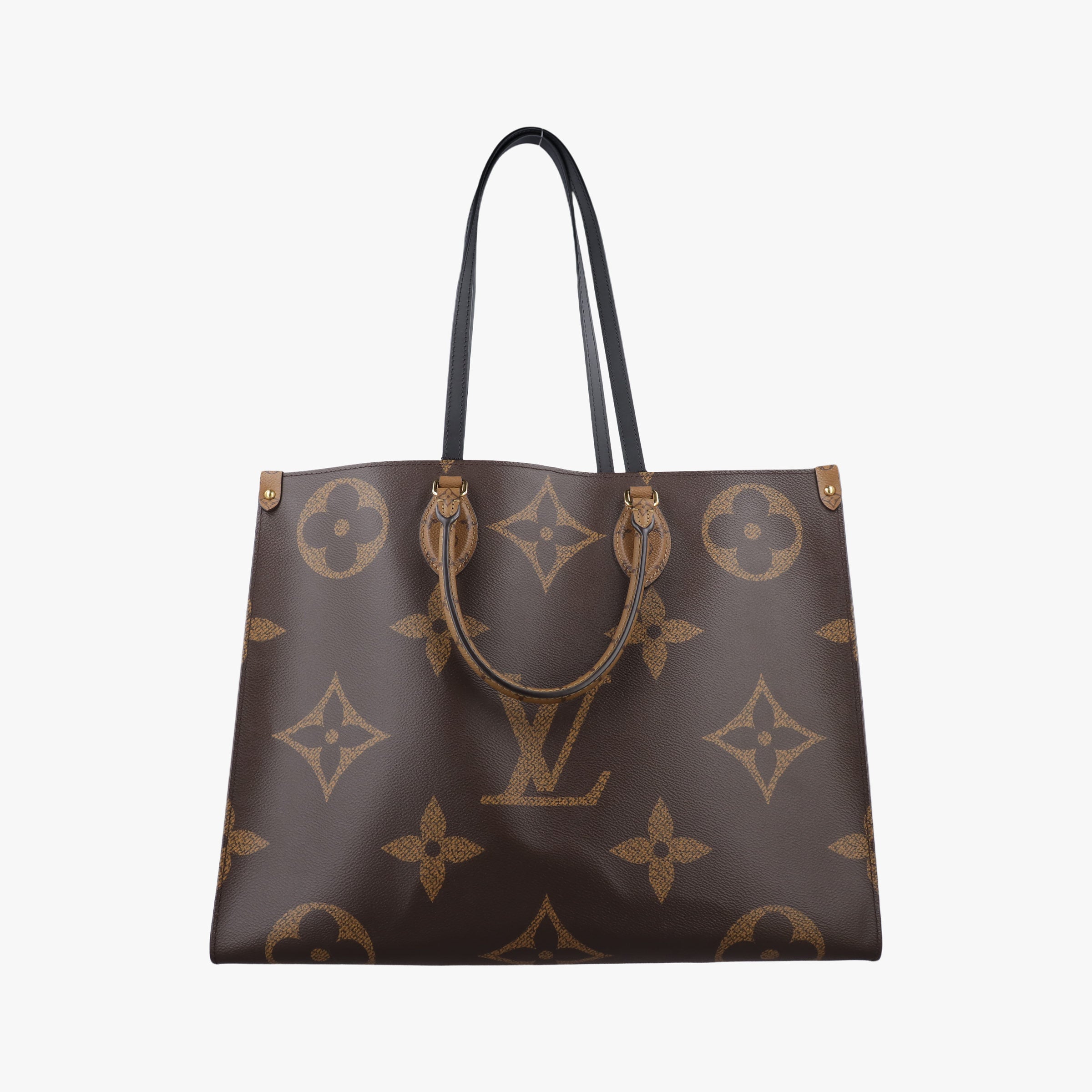 Pre-owned Louis Vuitton On the Go GM Brown Monogram Canvas M45320 shoulderbag | stylenewstar