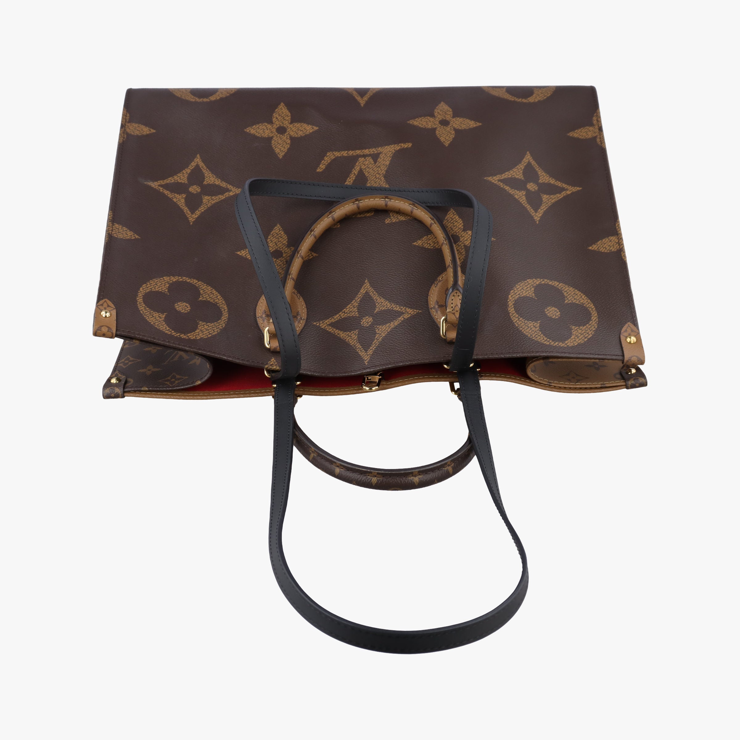 Pre-owned Louis Vuitton On the Go GM Brown Monogram Canvas M45320 shoulderbag | stylenewstar
