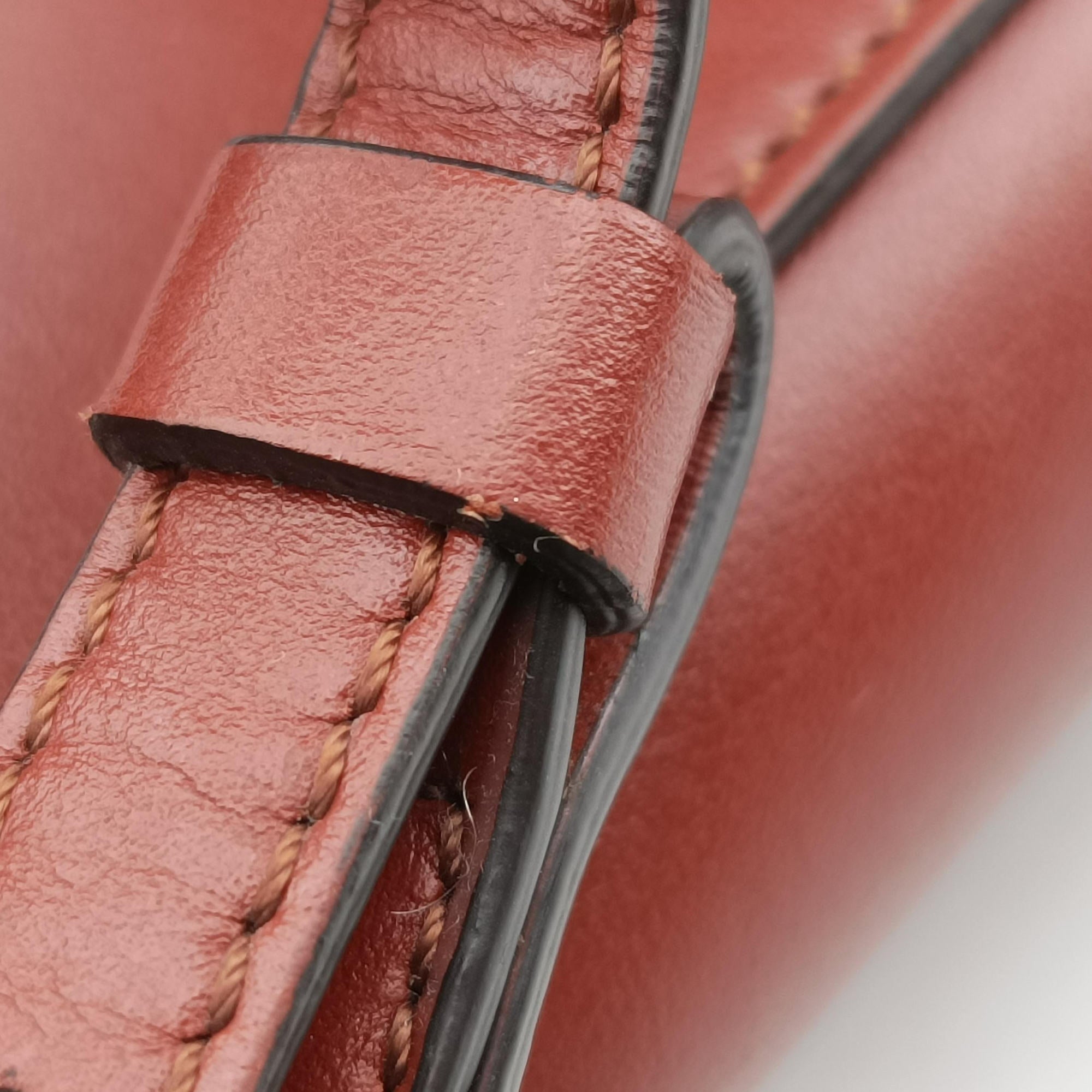 Pre-owned Chloe Chloe C Brown Leather × Suede  bum bag/waist bag | stylenewstar
