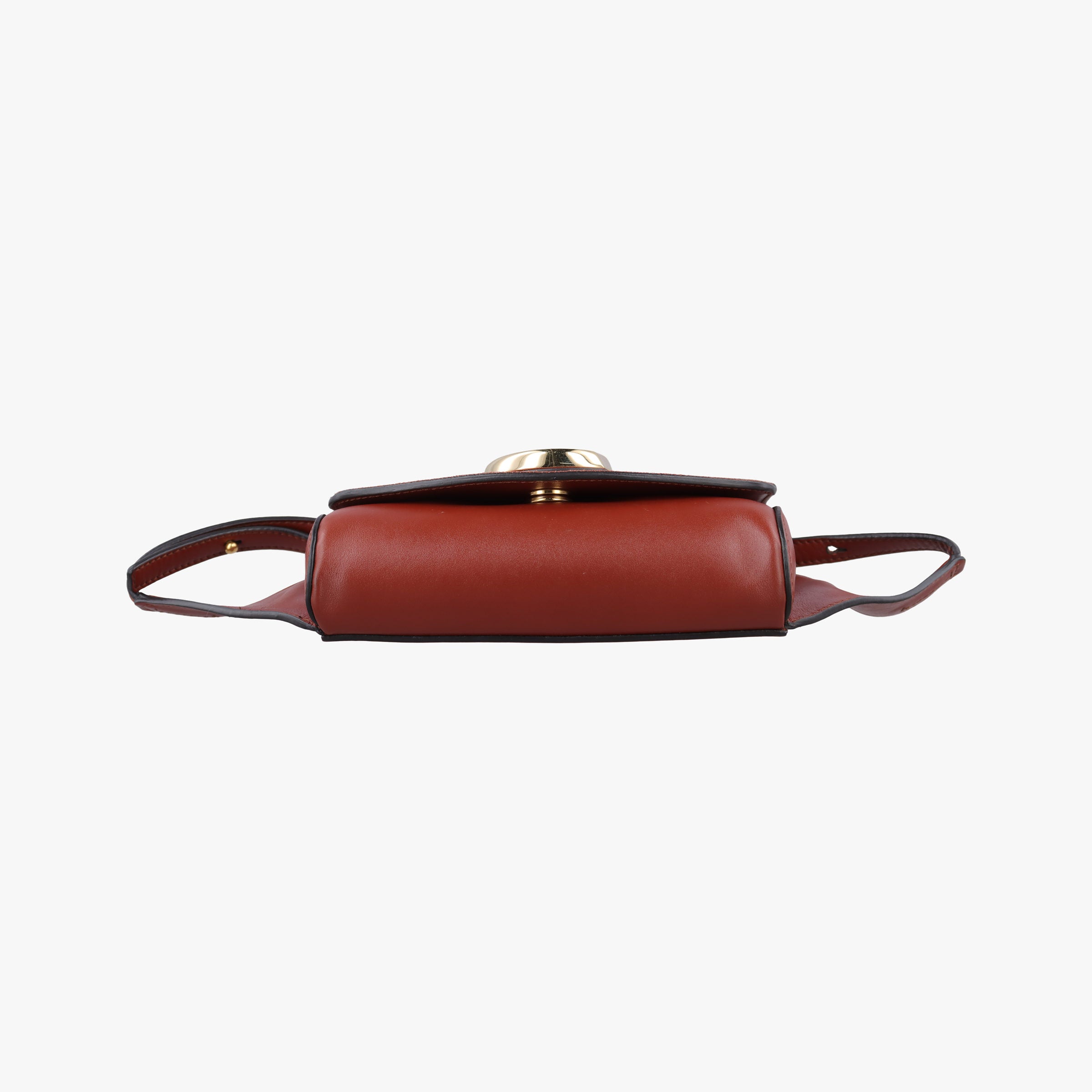 Pre-owned Chloe Chloe C Brown Leather × Suede  bum bag/waist bag | stylenewstar