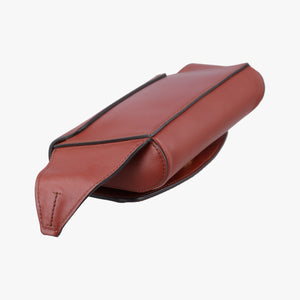 Pre-owned Chloe Chloe C Brown Leather × Suede  bum bag/waist bag | stylenewstar