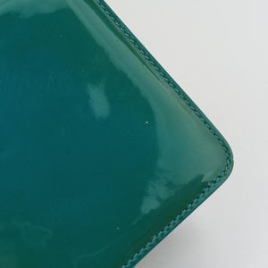 Pre-owned Chanel BOY CHANEL Green Patent Leather A92692 shoulderbag | stylenewstar