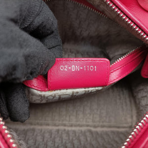 Pre-owned Christian Dior Lady Dior Rose lambskin  handbag | stylenewstar