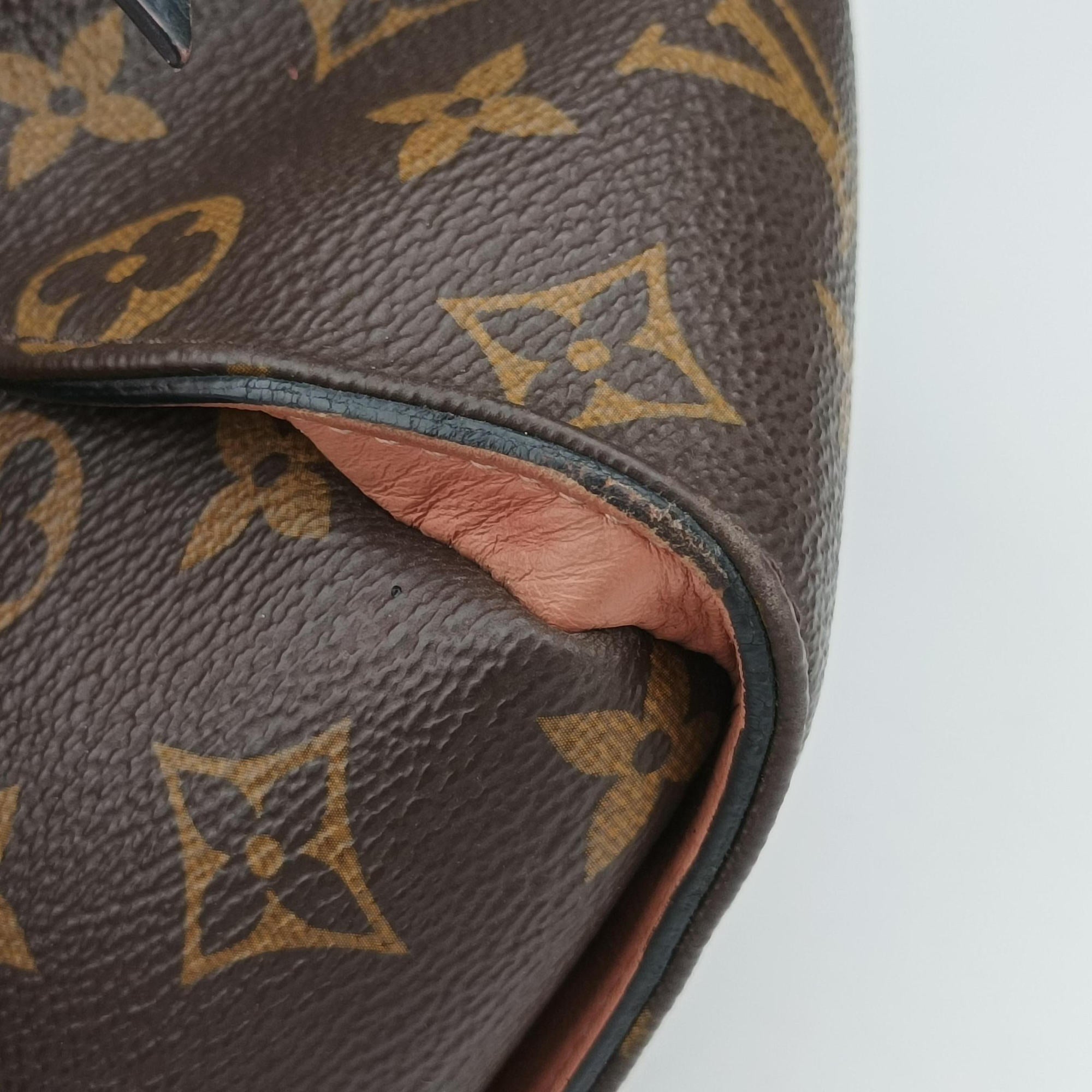 Vintage Louis Vuitton TUILERIES tote Brown×Coquelicot Monogram Canvas×calf leather M43795 shoulderbag | stylenewstar