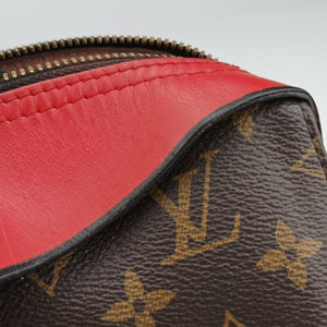 Vintage Louis Vuitton TUILERIES tote Brown×Coquelicot Monogram Canvas×calf leather M43795 shoulderbag | stylenewstar
