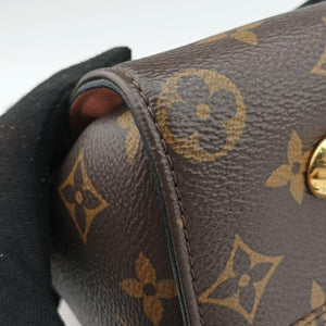 Vintage Louis Vuitton TUILERIES tote Brown×Coquelicot Monogram Canvas×calf leather M43795 shoulderbag | stylenewstar