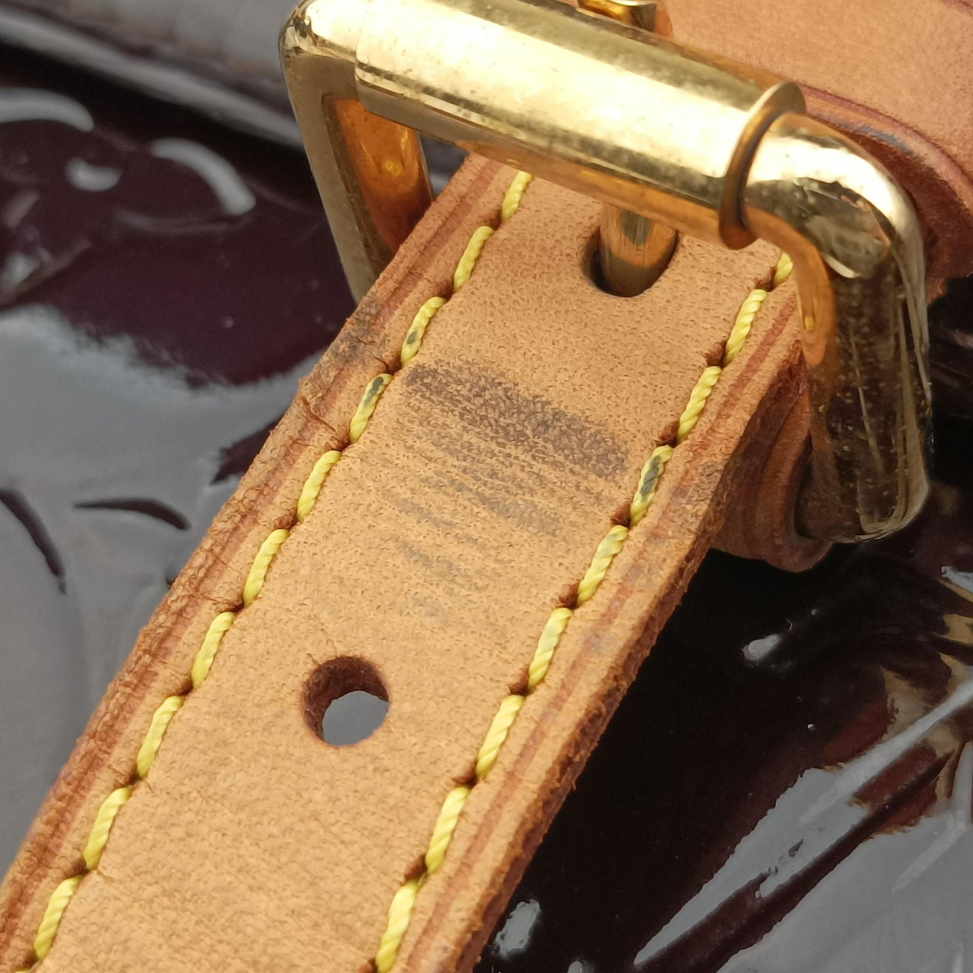 Vintage Louis Vuitton Summit Drive Amarante Vernis M93516 handbag | stylenewstar