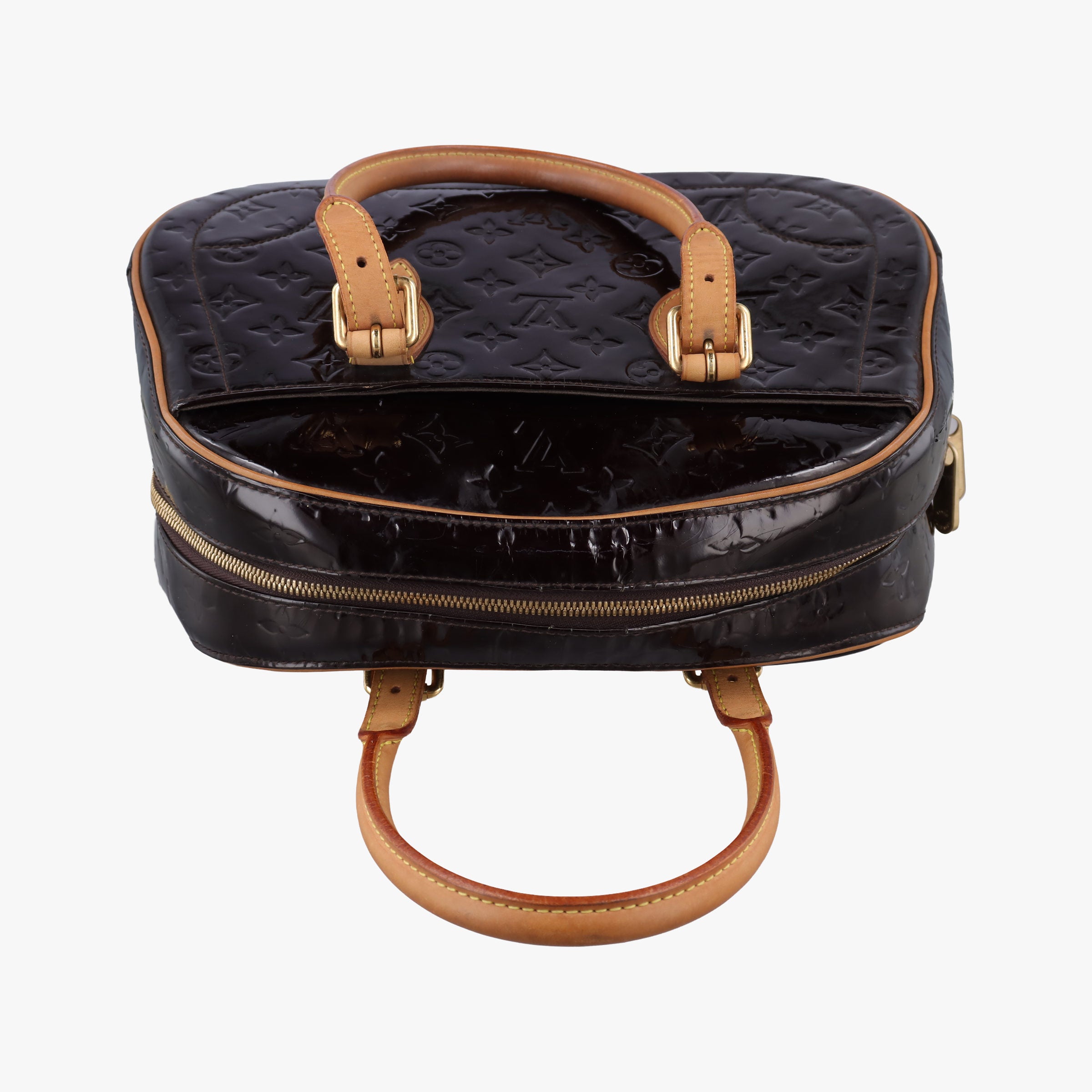 Vintage Louis Vuitton Summit Drive Amarante Vernis M93516 handbag | stylenewstar