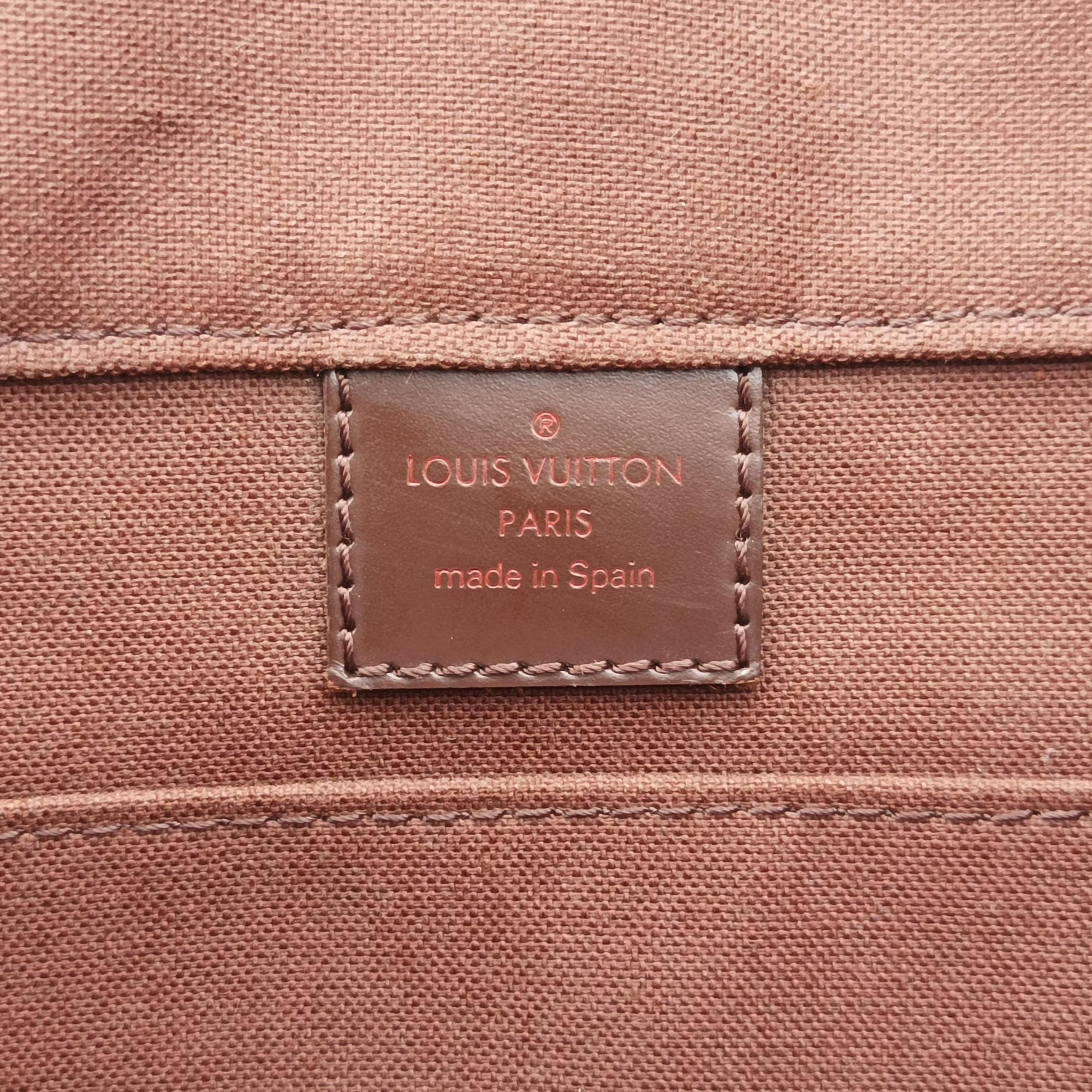 Pre-owned Louis Vuitton Bastille Messenger EBENE Damier Canvas N45258 shoulderbag | stylenewstar