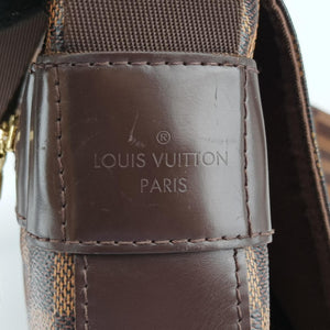 Pre-owned Louis Vuitton Bastille Messenger EBENE Damier Canvas N45258 shoulderbag | stylenewstar