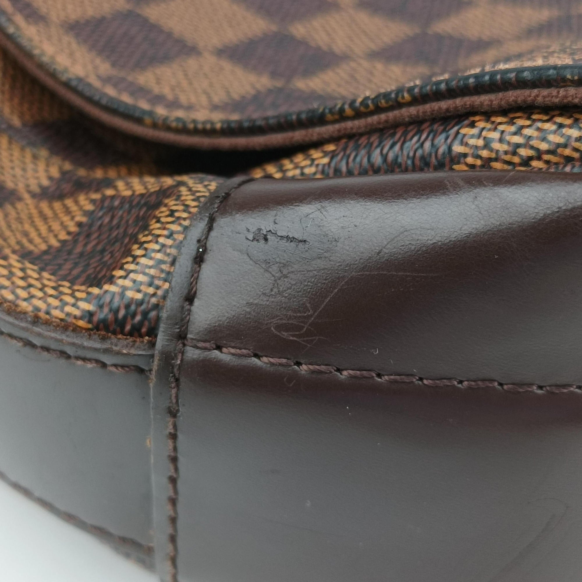 Pre-owned Louis Vuitton Bastille Messenger EBENE Damier Canvas N45258 shoulderbag | stylenewstar