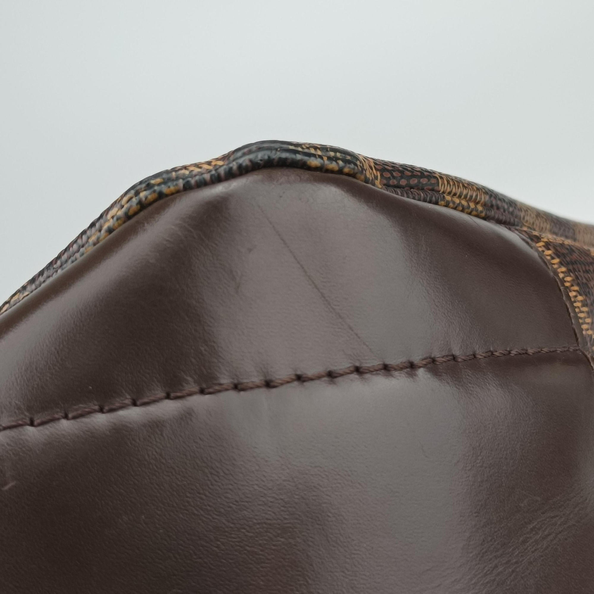 Pre-owned Louis Vuitton Bastille Messenger EBENE Damier Canvas N45258 shoulderbag | stylenewstar